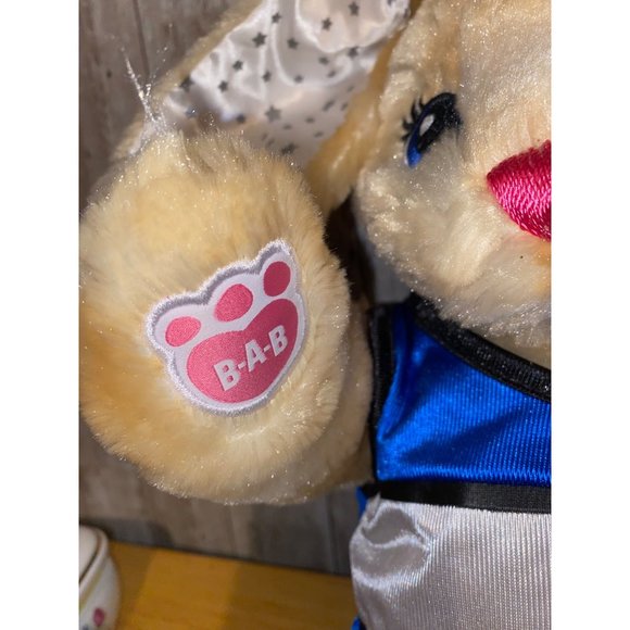Build A Bear Rabbit Bunny Cheerleader Outfit Plush Toy Stuffed Animal Doll - Picture 3 of 10